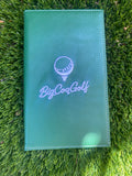BCG Green Leather Scorecard Holder
